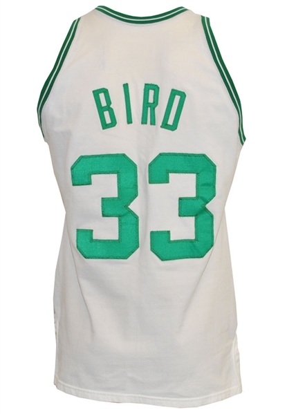 1983-84 Larry Bird Boston Celtics Game-Used Home Jersey (Championship Season • Regular Seasson & Finals MVP • Team Employee LOA)