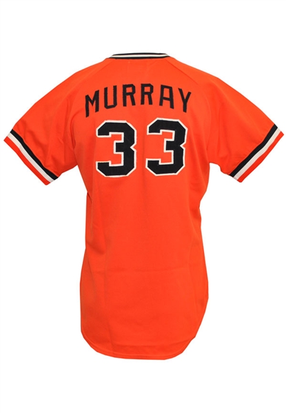 1977 Eddie Murray Rookie Baltimore Orioles Game-Used Home Jersey (AL Rookie of the Year)