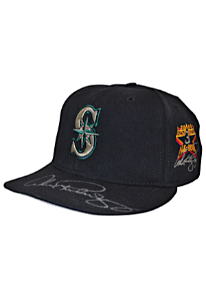 2000 Alex Rodriguez Seattle Mariners MLB All-Star Game-Used & Autographed Cap (Full JSA LOA • Sourced From The Team) 