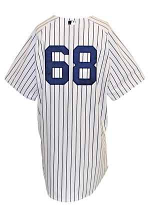 2015 Dellin Betances New York Yankees Grouping Of Game-Used Jerseys (4)(MLB Authenticated • Steiner)