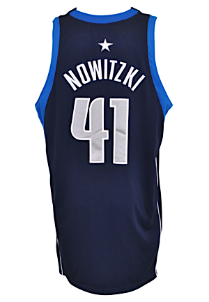 2004-05 Dirk Nowitzki Dallas Mavericks Game-Used Road Jersey