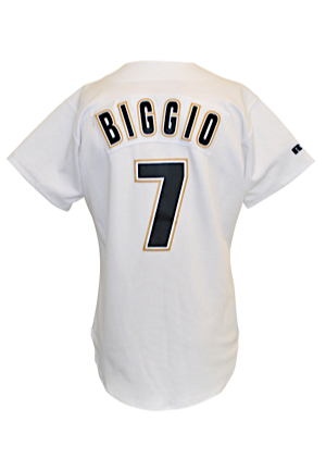 1998 Craig Biggio Houston Astros Game-Used Home Jersey