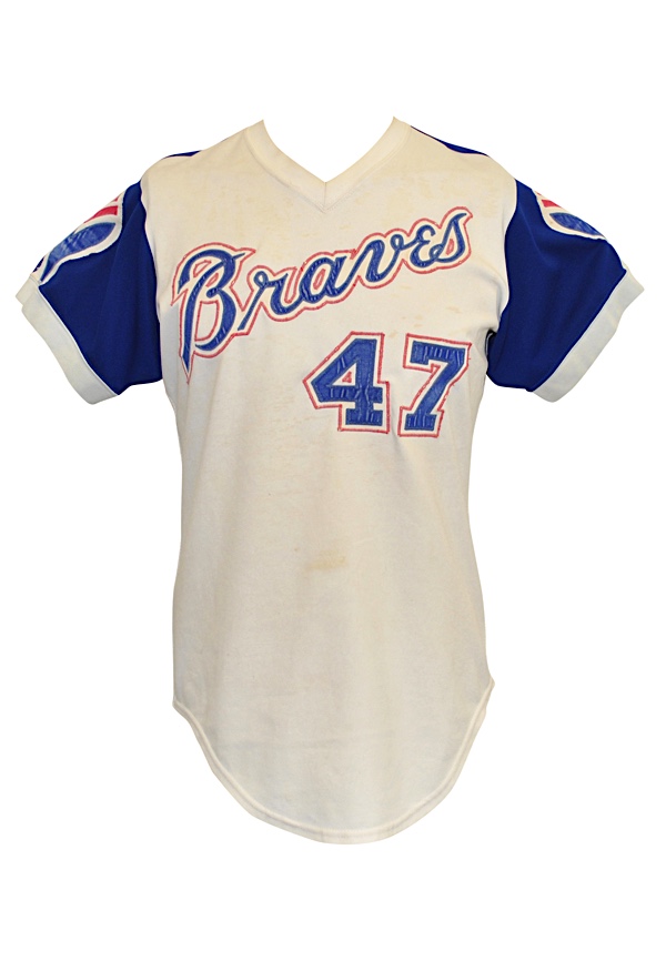 Lot Detail - 1974 Buzz Capra Atlanta Braves Game-Used Home Jersey (NL ERA  Leader)