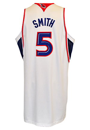 2007-08 Josh Smith Atlanta Hawks Game-Used Home Jersey (NBA LOA)