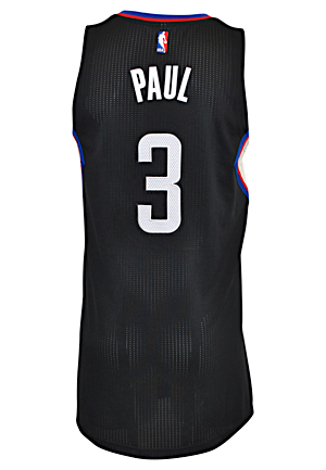 2016-17 Chris Paul Los Angeles Clippers Game-Used Alternate Jersey