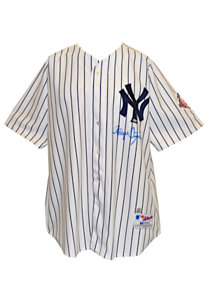 2003 Roger Clemens New York Yankees Autographed Replica Pinstripe Home Jersey (JSA • Steiner Sports Hologram • MLB Authentic Hologram)