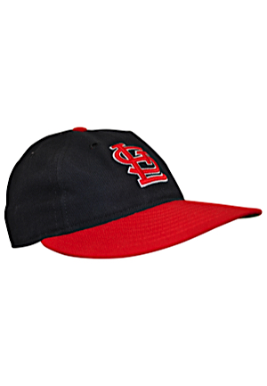 2003 St. Louis Cardinals Game-Used TBTC Cap Attributed To Albert Pujols