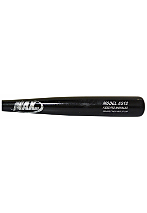 Doug Mientkiewicz & Kendrys Morales Kansas City Royals Game-Used Bats (2)(PSA/DNA)