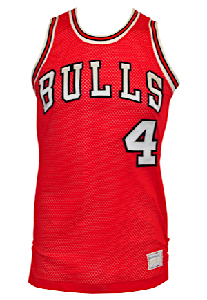 Mid 1970s Jerry Sloan Chicago Bulls Salesman Sample Jersey
