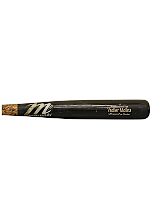 2015 Yadier Molina St. Louis Cardinals Game-Used Bat (PSA/DNA)