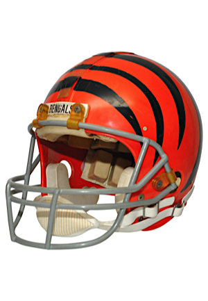 Late 1980s Cincinnati Bengals No. 84 Game-Used Helmet