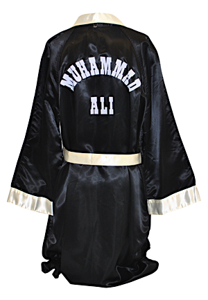 Muhammad Ali Autographed Replica Everlast Boxing Robe (JSA • PSA/DNA)