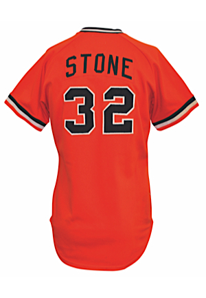 1980 Steve Stone Baltimore Orioles Game-Used Alternate Home Jersey (25 Win & AL Cy Young Award Season)