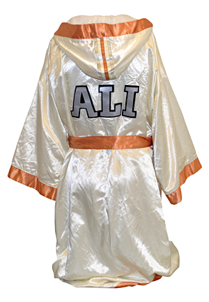 Laila Ali Fight-Worn Silk Adidas Boxing Robe