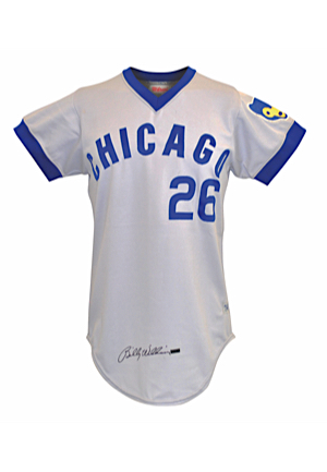 1974 Billy Williams Chicago Cubs Game-Used & Autographed Road Jersey (JSA • Scarce Example of a Rarely Offered HOFer)
