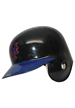 2005 Jose Reyes New York Mets Game-Used Batting Helmet (National League Stolen Base Leader • Glavine Family LOA)