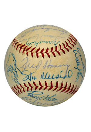 1959 National League All-Star Game Team-Signed Baseball (JSA • Second Game)