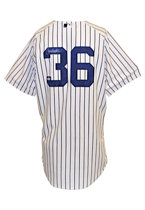 6/22/2014 Carlos Beltran New York Yankees Game-Used & Autographed Pinstripe Home Jersey (JSA • MLB Hologram • PSA/DNA • Steiner Sports LOA)