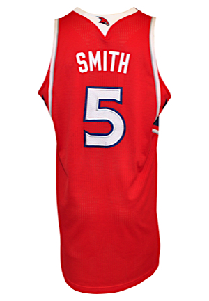 5/6/2012 Josh Smith Atlanta Hawks Playoffs Game-Used Alternate Jersey (MeiGray LOA)