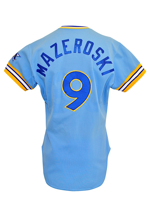 Lot Detail - 1980 Bill Mazeroski Seattle Mariners Coaches-Worn &  Autographed Road Uniform (2)(JSA • Mazeroski LOA)