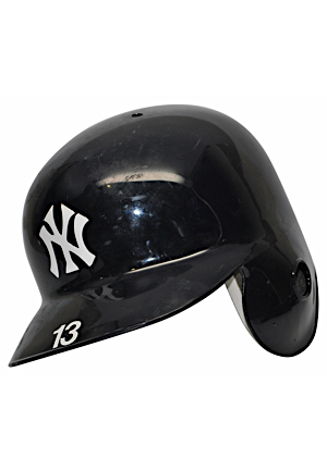 2006-07 Alex Rodriguez New York Yankees Game Used-Helmet (Possible MVP Season)