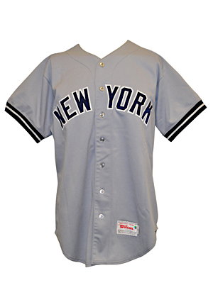 1988 Clete Boyer New York Yankees Coaches-Worn Road Jersey (Steiner LOA)