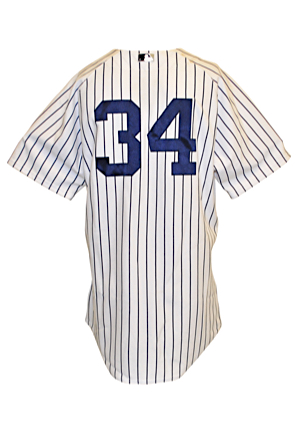 5/27/15 Brian McCann New York Yankees Game-Used Home Run Pinstripe Jersey (Steiner LOA • Photo-Matched)
