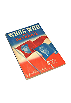 Incredibly Extensive 1941 "Whos Who In The Major Leagues Baseball" Multi-Signed Book With Filled Game Log (JSA • Over 400 Autographs • Multitude of HoFers)