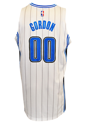10/30/2014 Aaron Gordon Orlando Magic Game-Used Rookie Home Jersey (NBA LOA • First Career Home Game)