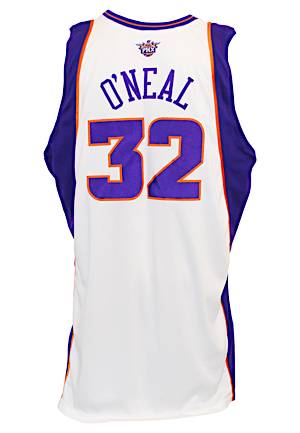 2007-08 Shaquille ONeal Phoenix Suns Game-Used Home Jersey