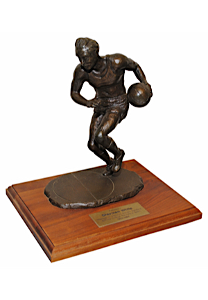 1934-84 All-Time College Basketball Team Recognition Award Presented To Sherman White Of Long Island University