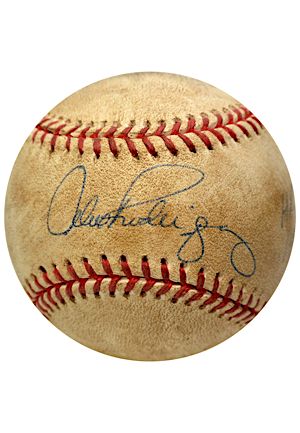 6/14/1998 Alex Rodriguez Seattle Mariners Game-Used & Autographed & Inscribed "HR #24 1998" Home Run Baseball (JSA • Career Home Run 88) 