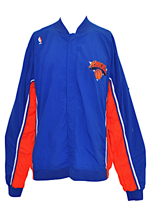 New York Knicks Player-Worn Warm-Up Jacket & 2 Pairs Of Pants Attributed To Patrick Ewing (3)