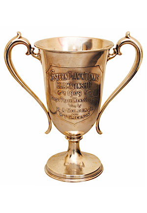 1909 Onwentsia Club Tennis Sterling Silver Championship Trophy