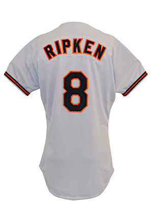 1989 Cal Ripken Jr. Baltimore Orioles Game-Used Road Jersey