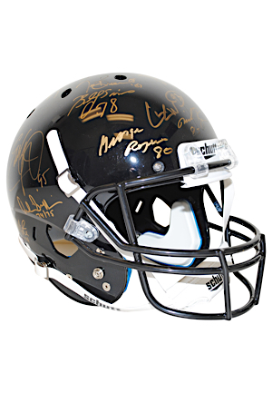 College Football Stars & Heisman Trophy Winners Multi-Signed Replica Helmet Including Bo Jackson, Billy Sims, Paul Hornung & Many More (JSA • Steiner)