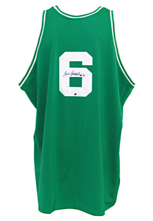 Bill Russell Boston Celtics Autographed Road Mitchell & Ness Replica Jersey (JSA • Steiner)