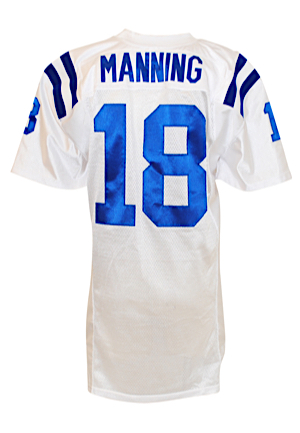 2009 Peyton Manning Indianapolis Colts Game-Used Road Jersey (Graded 10 & Photo-Matched to 10/25/09 • PSA/DNA • MVP Season)