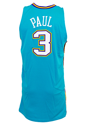 2006-07 Chris Paul New Orleans/OKC Hornets Game-Used Road Jersey