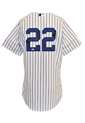 2014 Jacoby Ellsbury New York Yankees Game-Used & Autographed Spring Training Home Jersey (JSA • PSA/DNA • Steiner • MLB Authenticated)