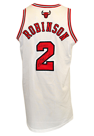 5/12/2013 Nate Robinson Chicago Bulls Game-Used & Autographed Home Jersey (JSA • Photo-Matched)