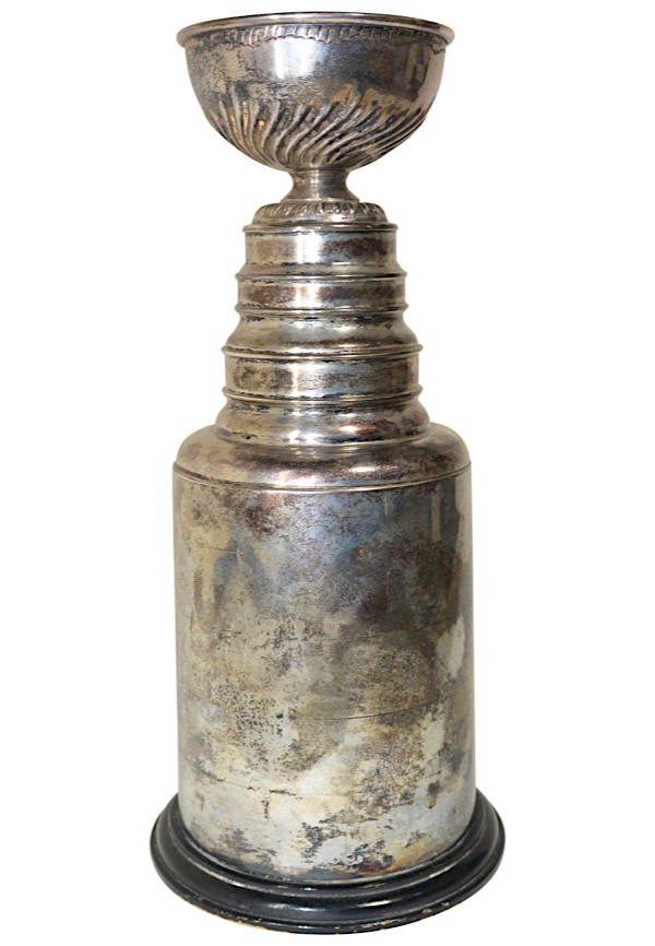 1975-76 Mini Stanley Cup Championship Trophy Presented to Guy
