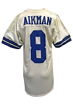 1/31/1993 Troy Aikman Dallas Cowboys Super Bowl XXVII Game-Used Jersey (Unwashed • Photo-Matched & Graded 10 • Super Bowl MVP & Championship Season)