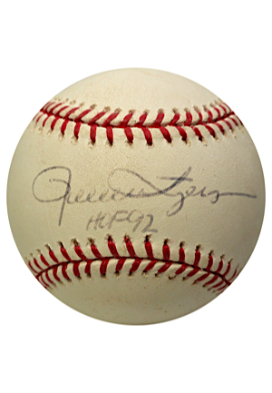 Rollie Fingers Single-Signed OML Baseball (JSA)