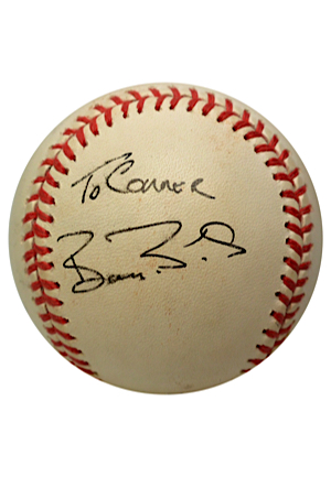 Barry Bonds Single-Signed OML Baseball (JSA)