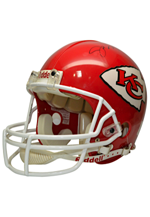 Joe Montana Kansas City Chiefs Autographed Replica Helmet (JSA)