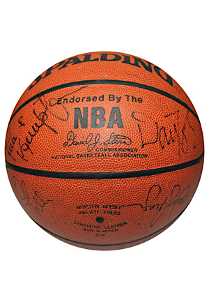 1990s Phoenix Suns & Chicago Bulls Team-Signed Basketballs (2)(JSA)