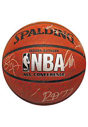 2009-10 Los Angeles Lakers Team-Signed Basketball (JSA • Lakers LOA • Championship Season)