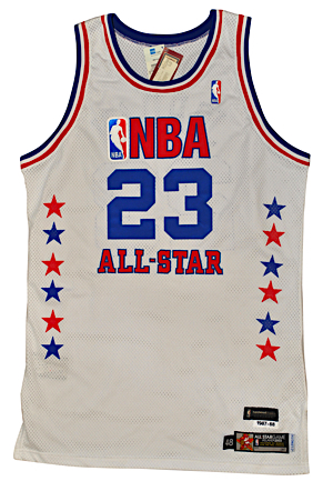 2003 Michael Jordan NBA All-Star Game Eastern Conference Autographed Pro Cut Jersey (JSA • UDA)