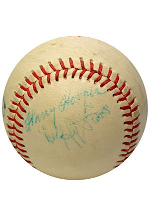 1912 Boston Red Sox Team-Signed Baseball (JSA)